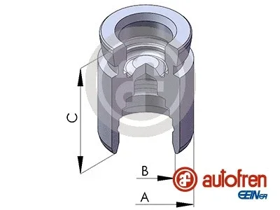 D02568K AUTOFREN SEINSA Поршень, корпус скобы тормоза