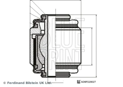 ADBP860194 BLUE PRINT Подвеска, рычаг независимой подвески колеса