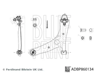 ADBP860134 BLUE PRINT Рычаг независимой подвески колеса, подвеска колеса