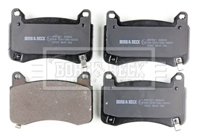 BBP2921 BORG & BECK Комплект тормозных колодок, дисковый тормоз