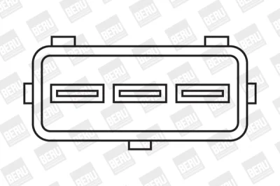ZSE006 BorgWarner (BERU) Катушка зажигания