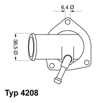4208.92D BorgWarner (Wahler) Термостат, охлаждающая жидкость