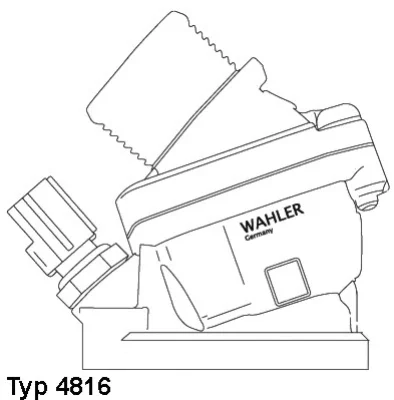 4816.90D BorgWarner (Wahler) Термостат, охлаждающая жидкость
