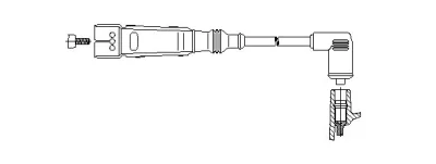 Провод зажигания BREMI 154/90