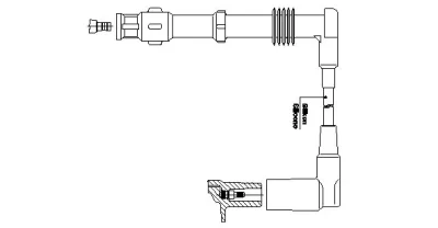 Провод зажигания BREMI 188A85