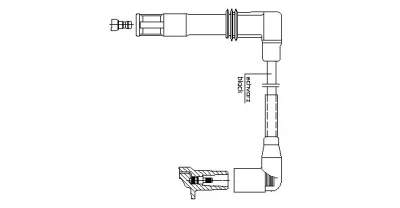 Провод зажигания BREMI 1A13E47