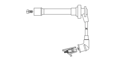 718/56 BREMI Провод зажигания