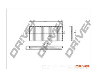 DP1110.12.0213 Dr!ve+ Фильтр, воздух во внутренном пространстве