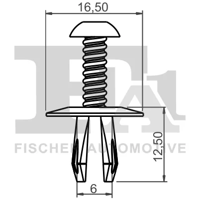14-30008.10 FA1/FISCHER Зажим, молдинг / защитная накладка