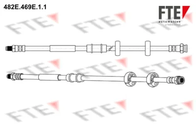 9240689 FTE Тормозной шланг