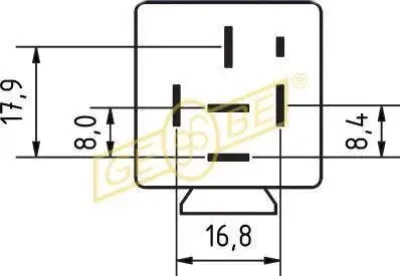 9 5084 1 GEBE Расходомер воздуха