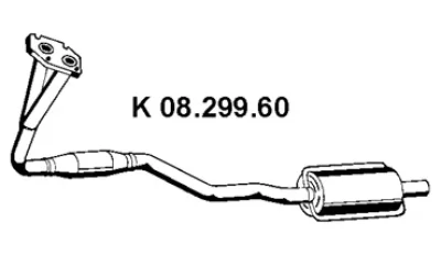 08.299.60 EBERSPÄCHER Катализатор