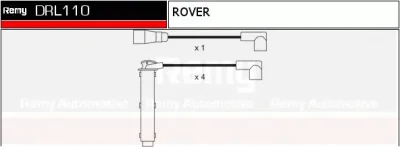 DRL110 DELCO REMY Высоковольтные провода (комплект проводов зажигания)