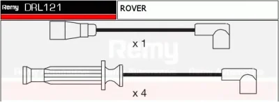 DRL121 DELCO REMY Высоковольтные провода (комплект проводов зажигания)