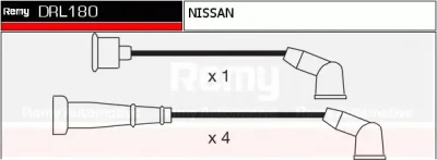 DRL180 DELCO REMY Высоковольтные провода (комплект проводов зажигания)