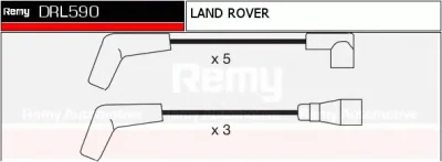 DRL590 DELCO REMY Высоковольтные провода (комплект проводов зажигания)