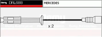 DRL688 DELCO REMY Высоковольтные провода (комплект проводов зажигания)