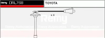 DRL768 DELCO REMY Высоковольтные провода (комплект проводов зажигания)