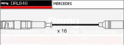 DRL846 DELCO REMY Высоковольтные провода (комплект проводов зажигания)