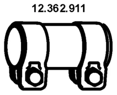 12.362.911 EBERSPÄCHER Хомут глушителя