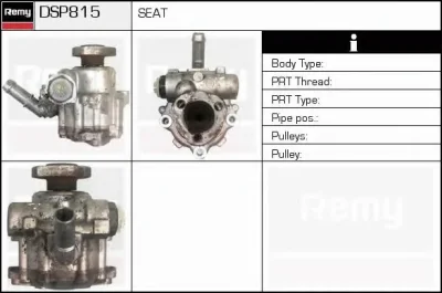 DSP815 DELCO REMY Гидроусилитель руля (насос гидроусилителя)