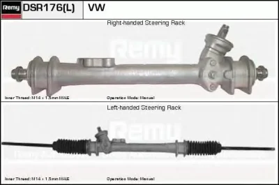 DSR176L DELCO REMY Рулевая рейка