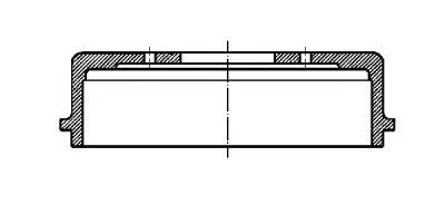 18-0043 METELLI Тормозной барабан