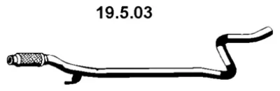 19.5.03 EBERSPÄCHER Труба глушителя