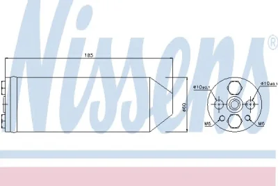 Осушитель кондиционера NISSENS 95191