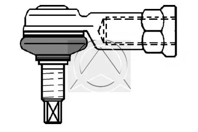 14931 SIDEM Наконечник рулевой тяги