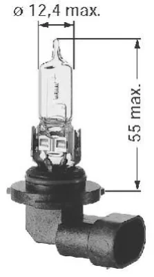 Лампа накаливания BERU 112650