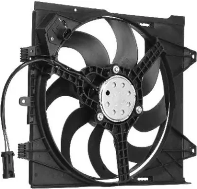 LE599 BERU Вентилятор охлаждения радиатора