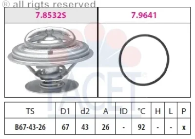 7.8532 FACET Термостат