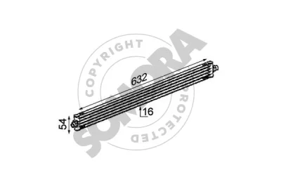 173166 SOMORA Масляный радиатор, автоматическая коробка передач
