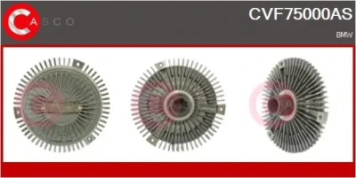 CVF75000AS CASCO Сцепление, вентилятор радиатора