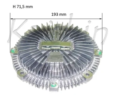 GV026 KAISHIN Сцепление, вентилятор радиатора