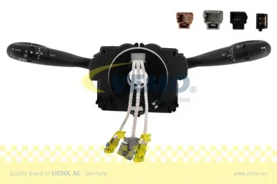 V22-80-0012 VEMO Переключатель подрулевой (поворотники, стеклоочиститель, свет, сигнал, аварийка)