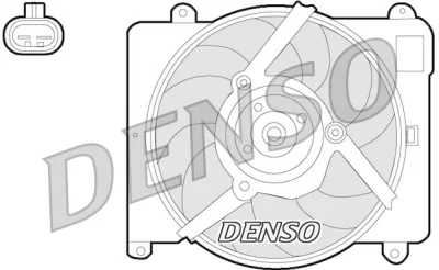 DER09054 DENSO Вентилятор, охлаждение двигателя