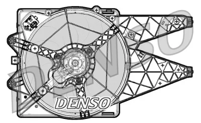 Вентилятор, охлаждение двигателя DENSO DER09064