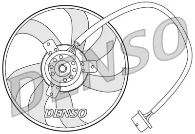 DER32003 DENSO Вентилятор, охлаждение двигателя