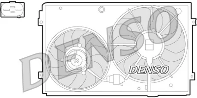DER32011 DENSO Вентилятор, охлаждение двигателя