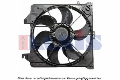 098104N AKS DASIS Вентилятор, охлаждение двигателя