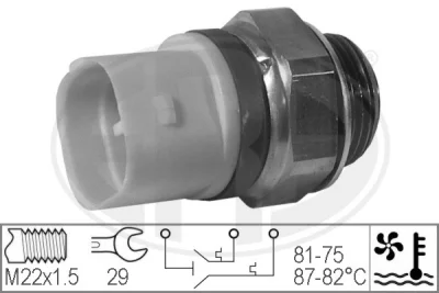 330222 ERA Термовыключатель, вентилятор радиатора