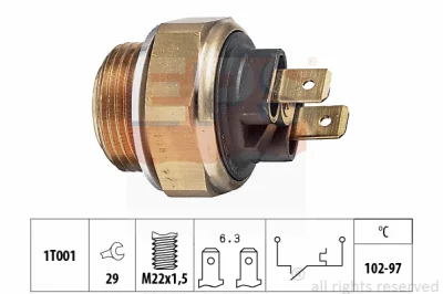 1.850.013 EPS Термовыключатель, вентилятор радиатора
