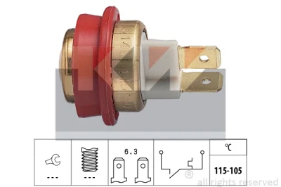 Термовыключатель, вентилятор радиатора KW 550143