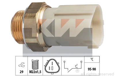 Термовыключатель, вентилятор радиатора KW 550262