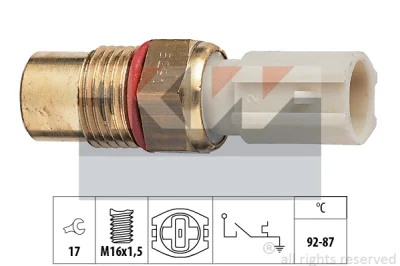 550 291 KW Термовыключатель, вентилятор радиатора