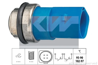 Термовыключатель, вентилятор радиатора KW 550692