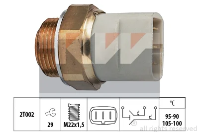 Термовыключатель, вентилятор радиатора KW 550697