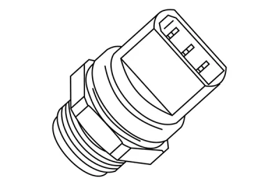 351729 WXQP Термовыключатель, вентилятор радиатора
